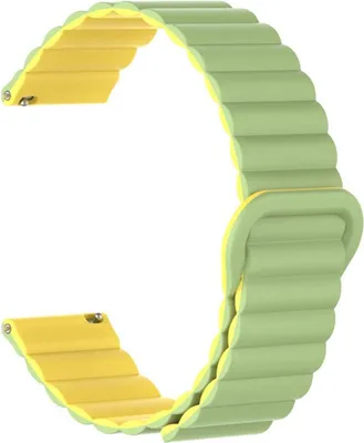 Produktbild von Armband für Samsung Galaxy Watch 3/1/Gear2/S3 Silikon Ersatzband 22mm magnetisch