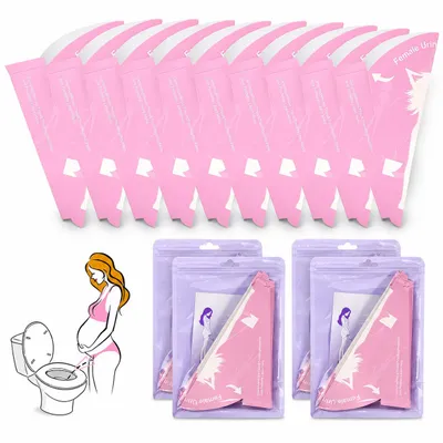 Produktbild von COOL-i 40 Einweg Urinierhilfen für Frauen, Stehurinierhilfe, hygienisch, auslaufsicher, einzeln verpackt, Reise & Outdoor