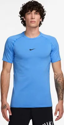 Produktbild von Nike Pro Dri-Fit Slim T-Shirt, blau, M, Herren