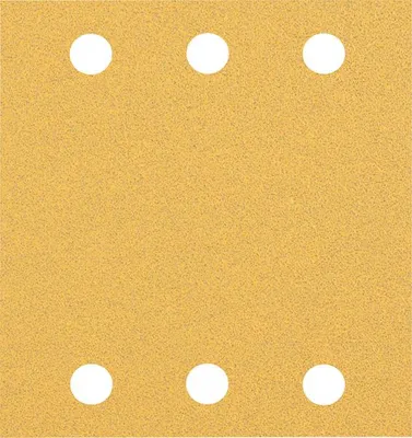 Produktbild von EXPERT C470 Schleifblatt, 115x107mm, K80, 6 Löcher,10-tlg.