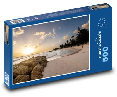 Obrázok produktu pre Puzzle 500 Západ slnka na pláži - martinpuzzle