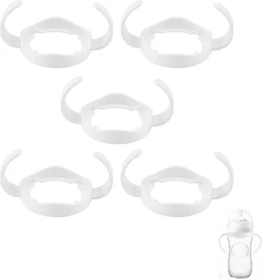 Produktbild von Baby Fütterung Pflege Flaschenhalter, Babyflaschen Griffe Baby Flaschenhalter Easy Grip Standard Kunststoffgriff für Avent Natural Serie Weiß