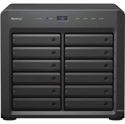 Produktbild von Synology DiskStation DS3622xs+ 12-Bay NAS [2,5"/3,5" SATA HDD/SSD, 2x 10 GbE LAN, 3x GbE LAN, 16GB RAM]