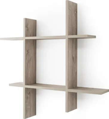 Produktbild von Wandregal LUCIA Sommereiche Holznachbildung