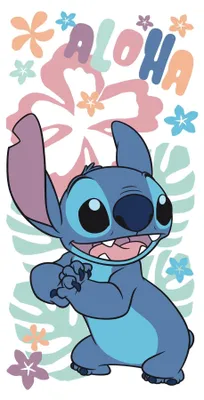 Produktbild von Strandtuch Disney Stitch Hawaiian Harmony
