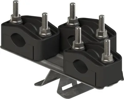 Produktbild von U-1 Halter für Dreifach-Vortexsäule, Durchmesser 25-46mm