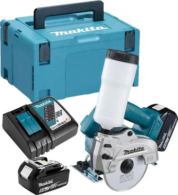Image de Scie circulaire diamant 18V LXT Ø125 mm (2x5,0 Ah) en MAKPAC - MAKITA DCC501RTJ