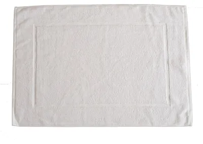 Zdjęcie produktu dla Mata frotte 50x70cm hotelowa biała 750g/m2
