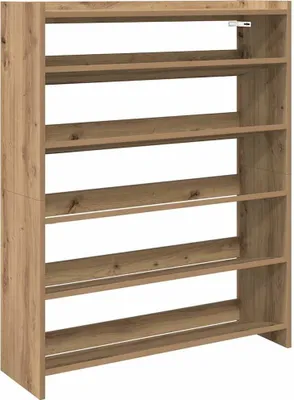 Obrázok produktu pre vidaXL Stojan na topánky Artisan dub 80x25x100 cm materiál na báze dreva