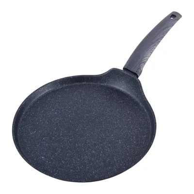 Image de Poêle à crêpes de 28 cm pour cuisinières à induction, blinis, crêpes, pancakes, antiadhésive, oladji