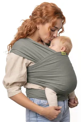 Productafbeelding van Draagdoek voor Baby - Geschikt tot 15 kg - Grijs