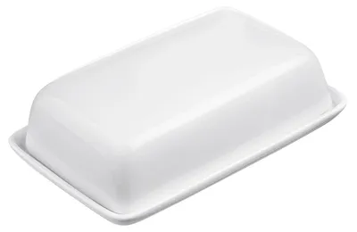 Produktbild von Westmark Butterdose Keramik, weiß