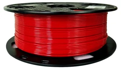 Produktbild von PETG Pro Filament Rot 1,75 mm 1 kg für 3D-Drucker