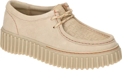 Produktbild von Clarks TORHILL BEE Damenschuhe - bequeme Schnür- Halbschuhe beige Elegant NEU