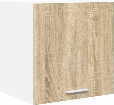 Produktbild von vidaXL Hängeschrank mit Speicher Sonoma-Eiche und Weiß 40 x 31 x 40 cm