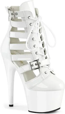 Produktbild von ADORE-1013MST Damen Booties von Pleaser, Weiß  , EU 40, US 10