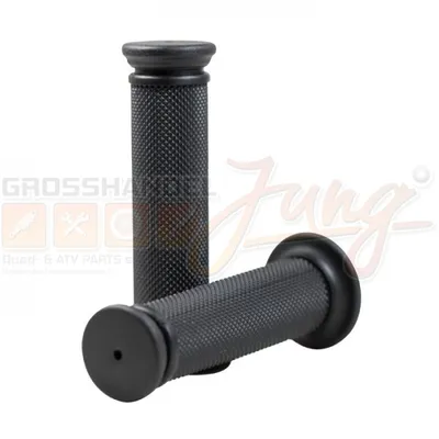 Produktbild von Griffgummi 8001, schwarz, geschlossen, 7/8"-22 mm, Länge: 122 mm