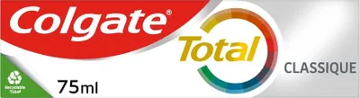 Image de Colgate - Total Classic - Dentifrice - 75 ml - 1 pièce