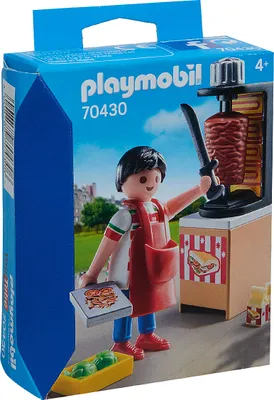 Immagine prodotto di Taglia unica|PLAYMOBIL® Stand per kebab con accessori 70430