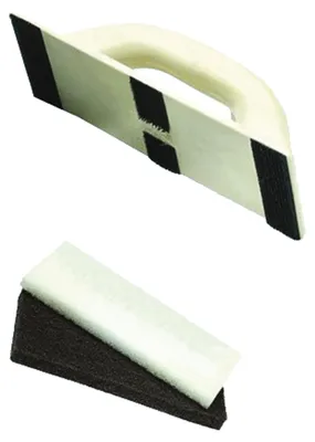 Immagine prodotto di Frattazzo in gomma e spugna per pulitura piastrelle manico in plastica Art 873