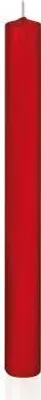 Produktbild von Wiedemann Kerzen Stabkerzen Rot 250 x Ø 23 mm, 10 Stück, rußarm, tropffrei, hochwertiger Docht
