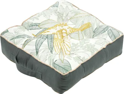 Produktbild von STOF Creme Grun Bodenkissen 45x45