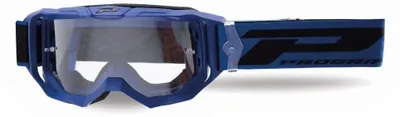 Immagine prodotto di Progrip 3304 Vision Go Pz3300tr, occhiali da motocross, colore blu, lenti trasparenti