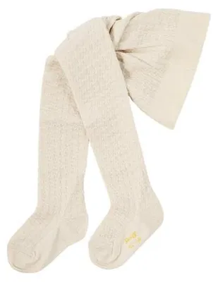 Imagen del producto de Medias de Steiff, talla europea 92, color gris "whitecap". Mallas para niña