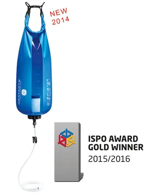 Produktbild von Katadyn Camp Pro, 10 l, Blau, 2 l/min, Trübes Wasser, 360 mm, 70 mm