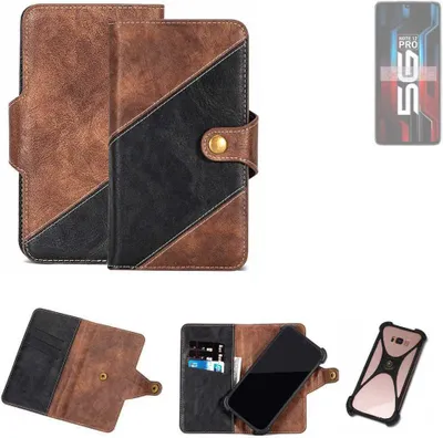 Produktbild von K-S-Trade Handyhülle Schutzhülle Bookstyle Case kompatibel mit Infinix Note 12 Pro 5G Klapphülle Cover Hülle Schutztasche 1x