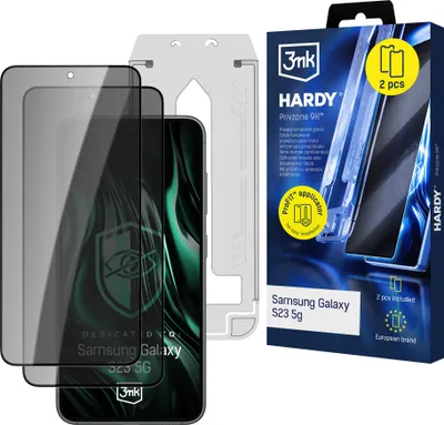 Obrázok produktu pre 2x 3mk Privzone 9H tvrdené sklo pre Samsung Galaxy S23 5G