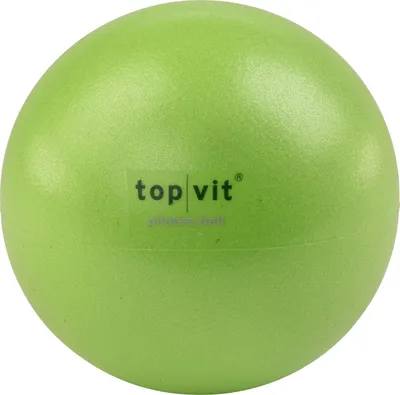 Produktbild von top | vit® Pilatesball, Pilates Ball zur Kräftigung der Beckenboden- und Bauchmuskulatur, Ø ca. 22cm, apple (1 Ball)