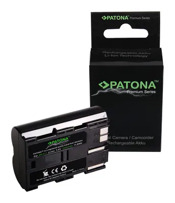 Produktbild von Premium PATONA Akku für Canon BP-511 EOS 650 10D 20D 20Da 300 D 40D D30 BP-511 Optura