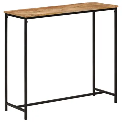 Produktbild von Möbel Konsolentisch 80x30x74 cm Massivholz Mango und Eisen - Beistelltische 371967