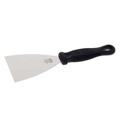Obrázek produktu pro de Buyer 4233.01, Kuchyňská stěrka, Nerezová ocel, Nerezová ocel, Polyamid, Černá, 80 mm