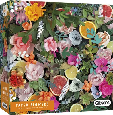 Immagine prodotto di GIBSONS Puzzle di fiori di carta 1000 pezzi
