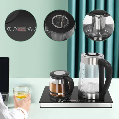 Obrázek produktu pro Rychlovarná konvice, Rychlovarná konvice, Dvouplotýnková rychlovarná konvice, Rychlovarná konvice