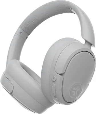 Productafbeelding van JLab Lux ANC, draadloze hoofdtelefoon, geschikt voor muziek, 235 gram, met microfoon, wit