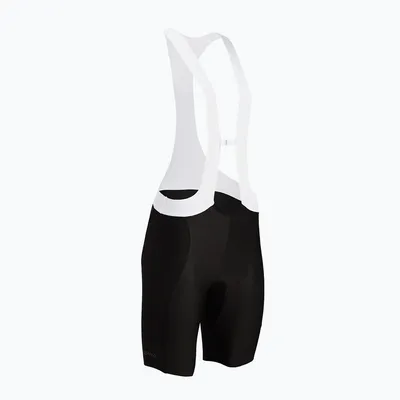 Produktbild von Shorts Silvini Santerno WP2021 Damen elastisch mit Schnürung mit Radsporteinsatz schwarz-weiß größe L 3122-WP2021-08014