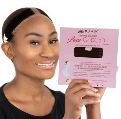 Zdjęcie produktu dla Lace GripCap 2-w-1 do peruk - brązowy (czekoladowy)