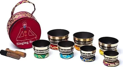 Obrázok produktu pre Sada čakra zvonov s puzdrom – hmotnosť ±2925g, objednávajte online. Najvyššia kvalita