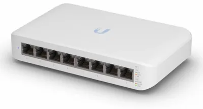 Produktbild von Ubiquiti UniFi US-16-150W, Managed, Gigabit Ethernet (10/100/1000), Power over Ethernet (PoE), Rack-Einbau, 1U, Wandmontage