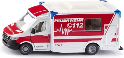 Obrázek produktu pro Siku Mercedes-Benz Sprinter Miesen Type C Ambulance, Model sanitky, Sestavený, 1:50, Mercedes-Benz Sprinter, Jakékoliv pohlaví, Kov, Plast