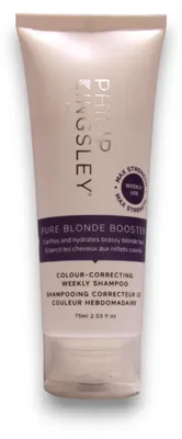 Zdjęcie produktu dla Philip Kingsley, Pure Blonde Booster, Hair Shampoo, Moisturizing & Clarifying, 75 ml