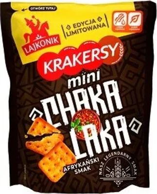 Produktbild von Lajkonik Mini Krakersy chakalaka 100g