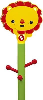 Produktbild von Fisher-Price Garderobe aus Holz für Kinder Garderobenstange 145 x 35,5 x 35,5 cm