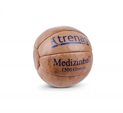 Produktbild von TRENAS Medizinball aus Leder | 1500 g