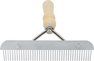 Produktbild von Haustierkamm, Holzgriff-Design, Katzenkamm, Heimpflegeset zum Kämmen der Haare