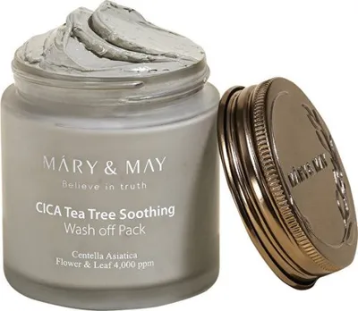 Obrázek produktu pro Pleťová maska s jílem CICA TeaTree Soothing Wash off Pack 125 g