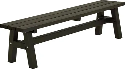 Produktbild von Plus Country Plankenbank 177 x 37 x 46 cm RAL 9005 Schwarz